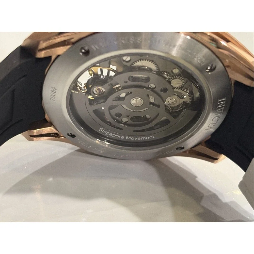 Invicta Celestial Naosia Automatic Men Watch w/ Skeleton Dial, 45mm Model 70089